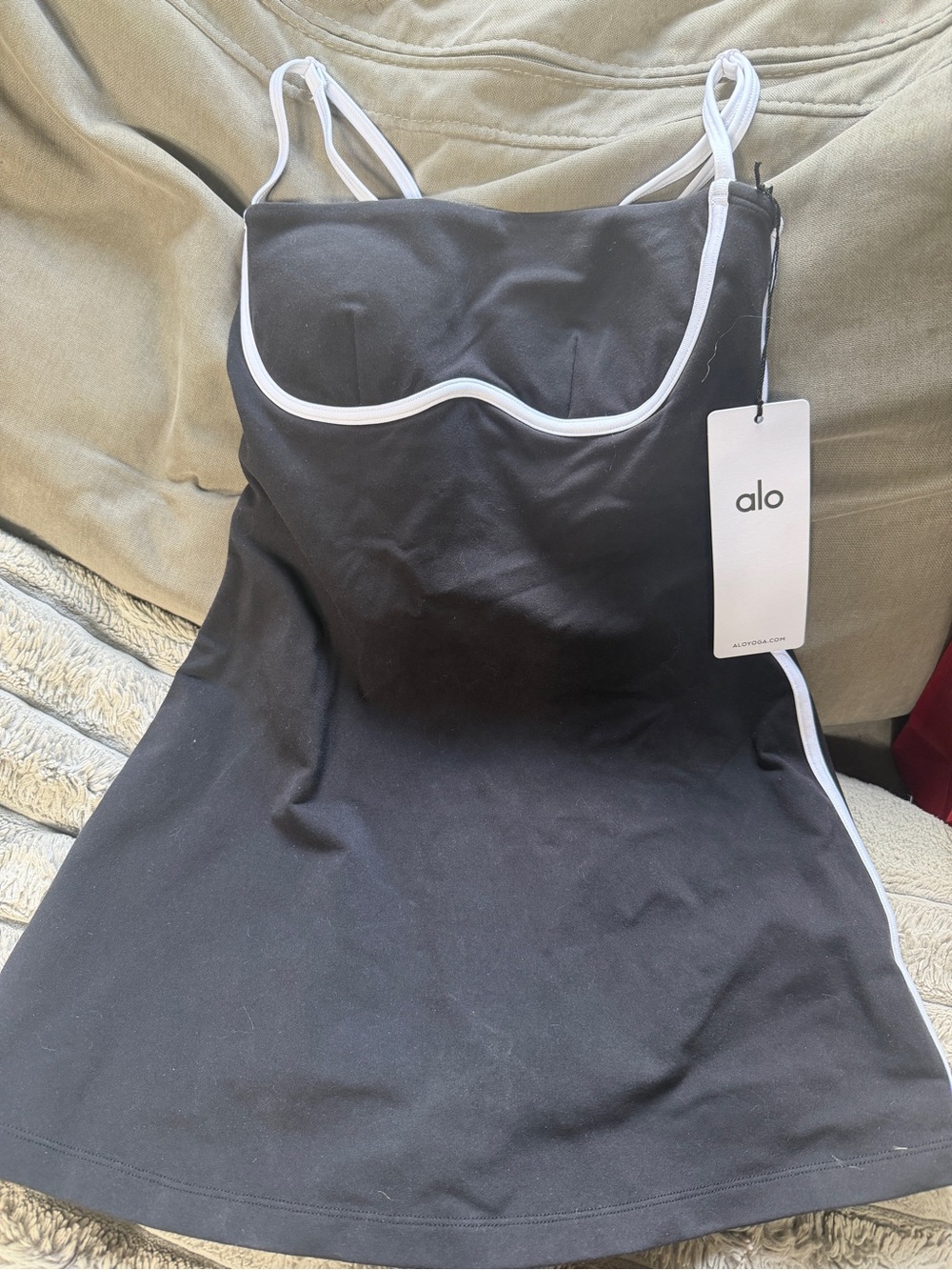 BNWT ALO Airbrushed Streamlined Dress XS